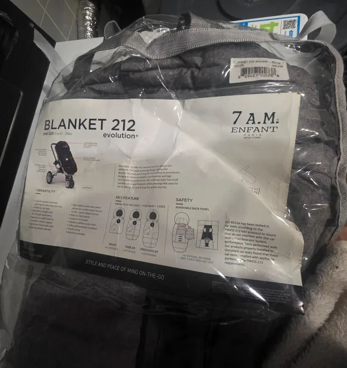 7 A.M. Enfant Blanket 212 Evolution Stroller Muff - image indicator(2)