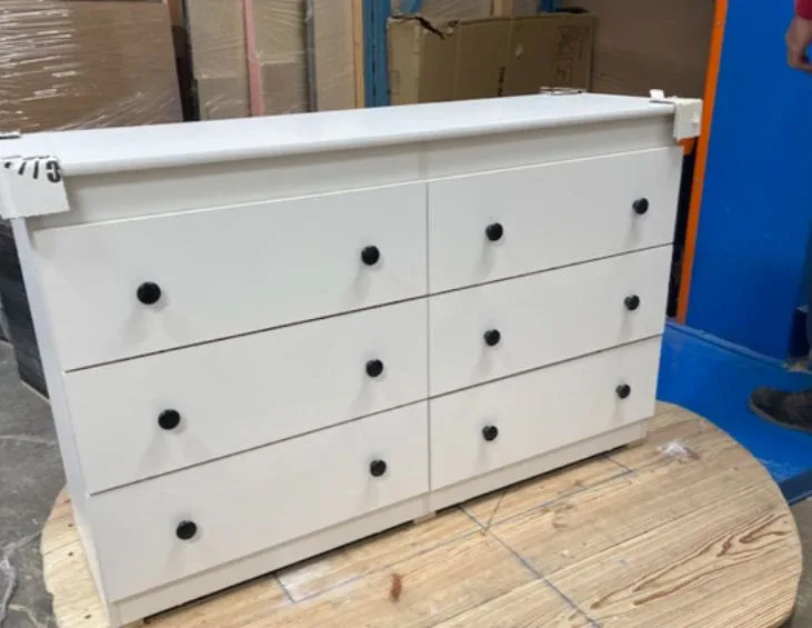 Brand New White Wooden Dresser image indicator(2)