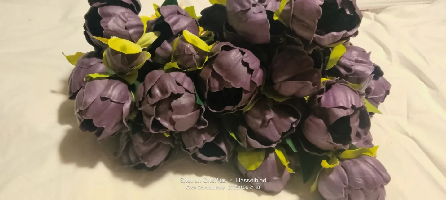 Purple Artificial Peony