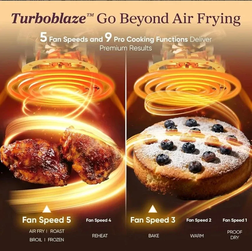 Cosori TurboBlaze 6.0-Quart Air Fryer image indicator(3)