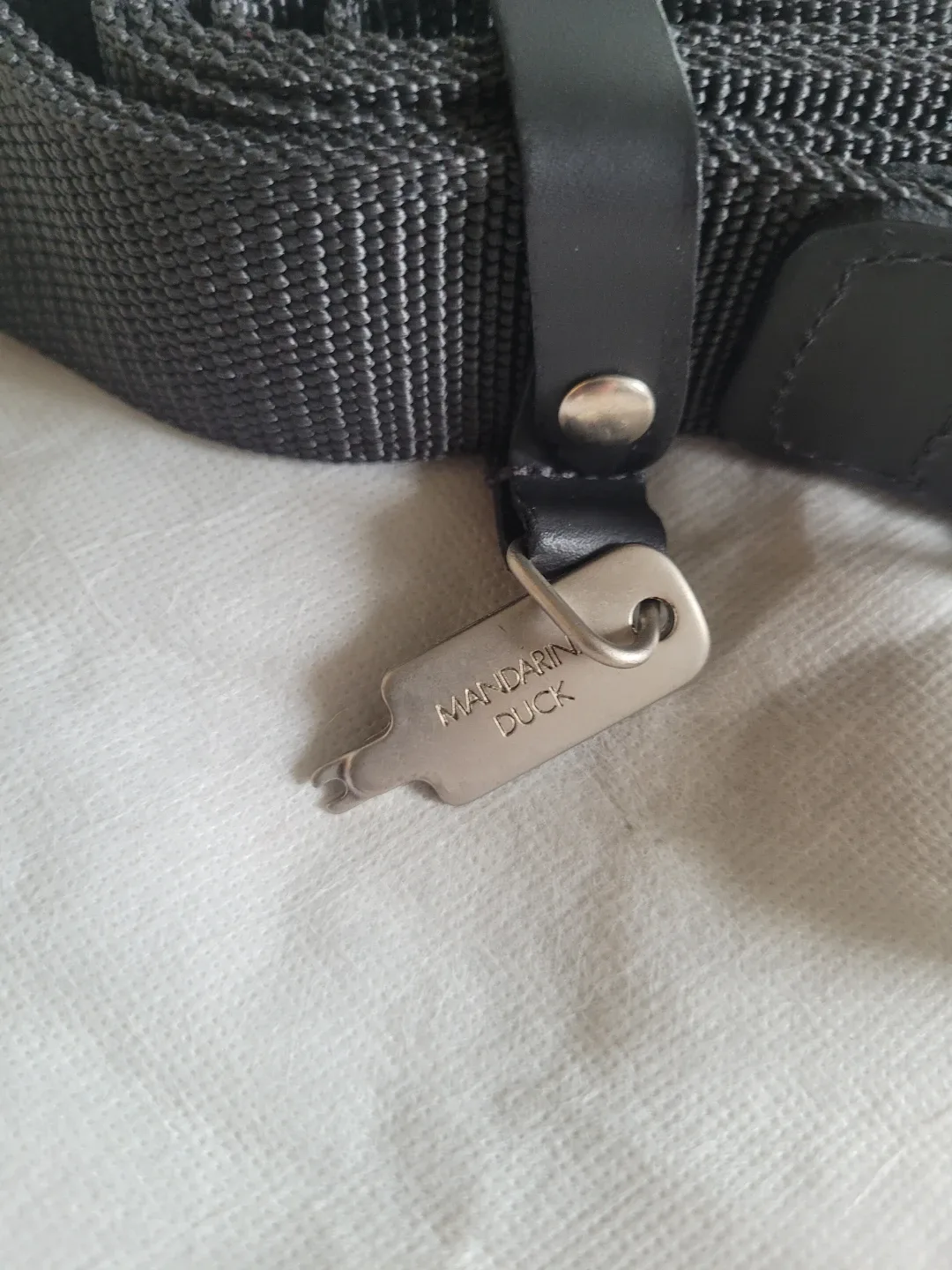 Mandarina Duck Black Briefcase image indicator(7)