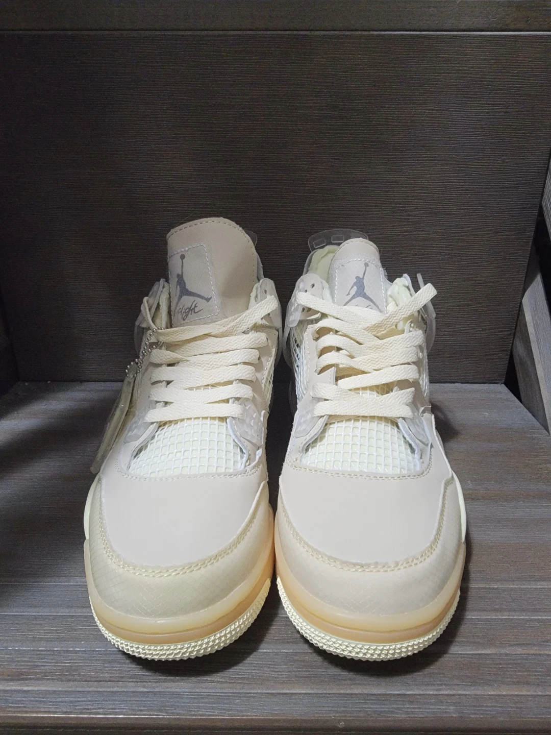 Nike Air Jordan 4 Retro Off-White Sail - photo 2