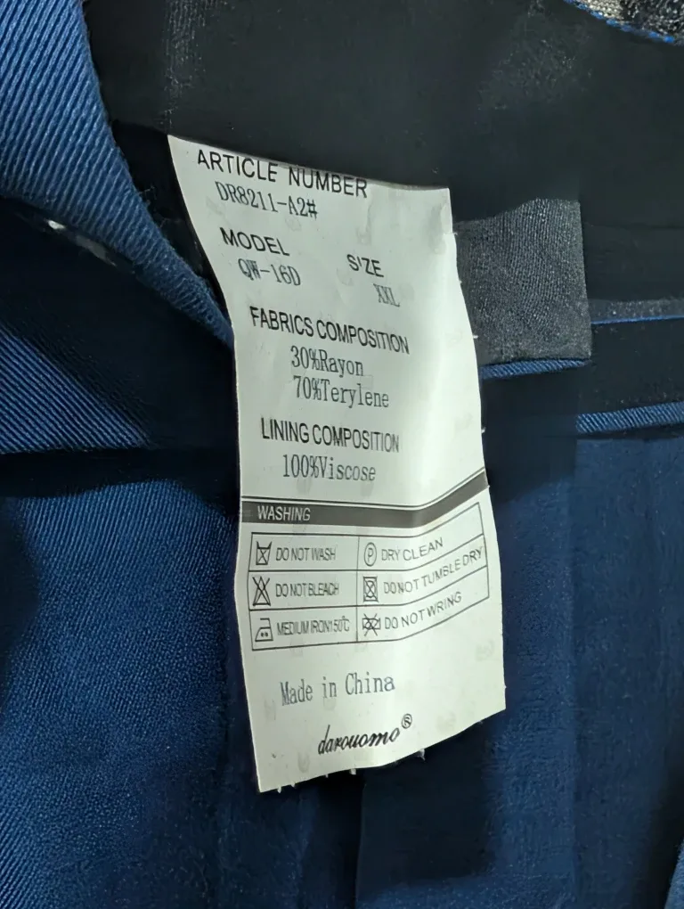 Daro-Uomo Navy Blue Suit - XXL BRAND NEW image indicator(3)