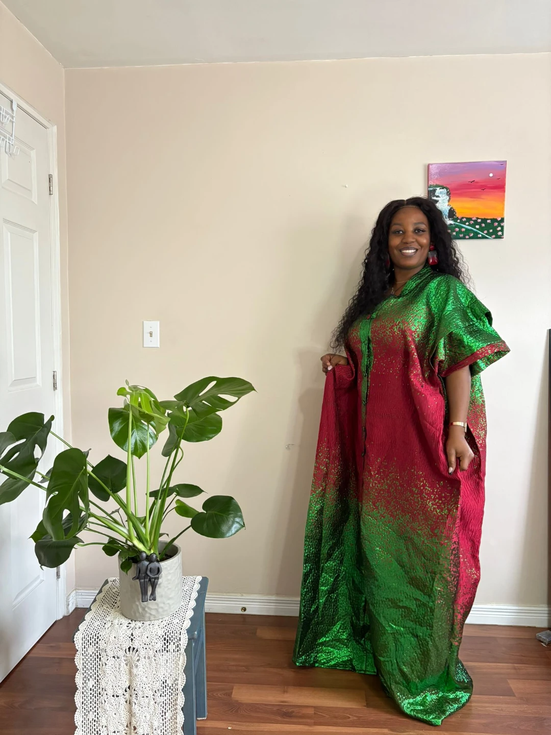 Ashoke Bubu - Red and Green, Gold - photo 4