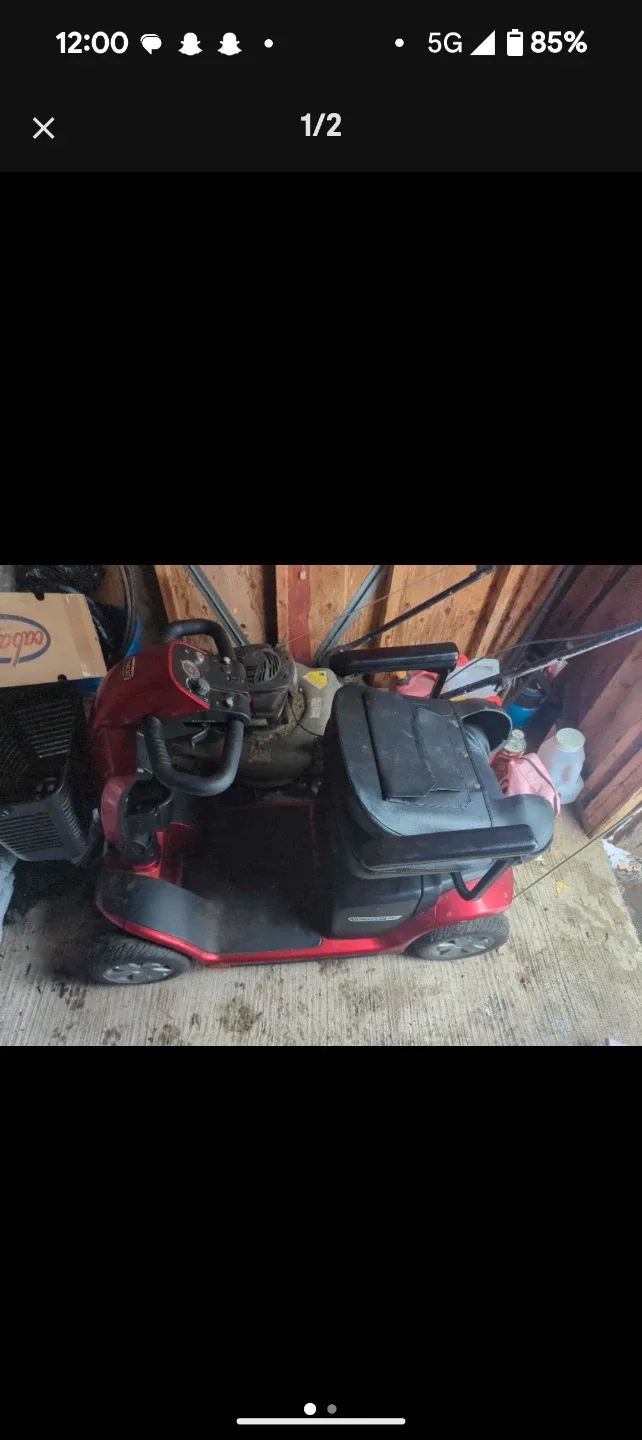 Pride Mobility Scooter - Red