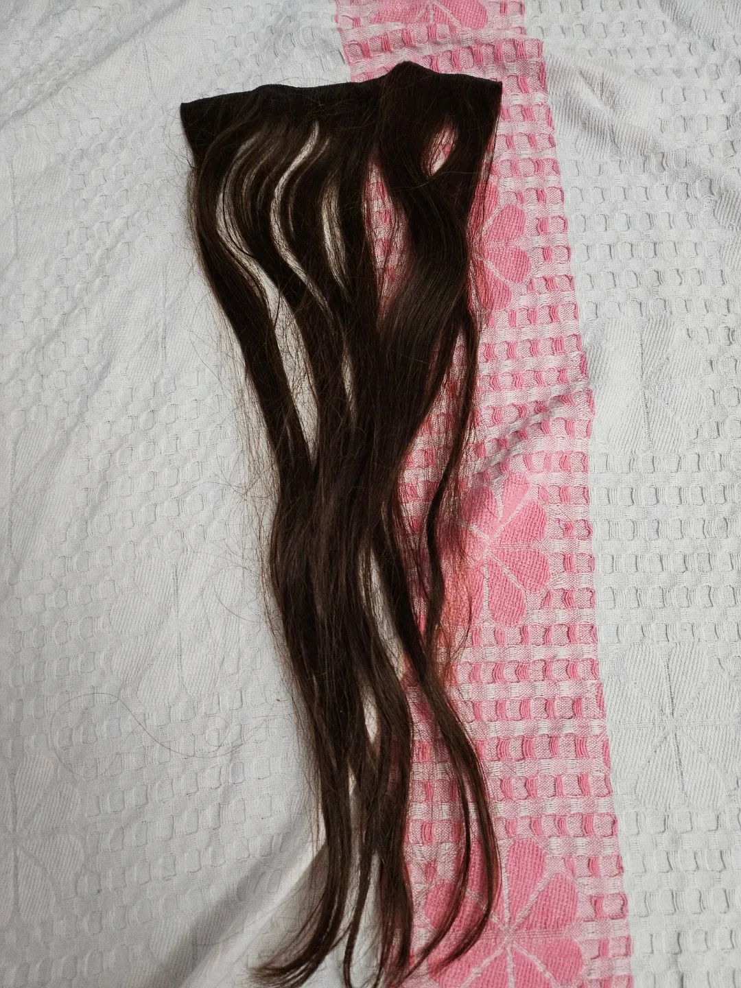 👧Human Brown Clip In Hair Extensions image indicator(2)