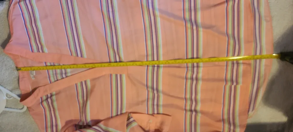 GAP Striped Orange Blouse - XL image indicator(7)