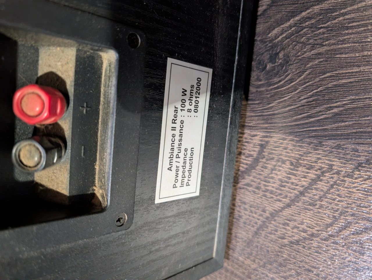 Ambience II D-Box Speakers - photo 5