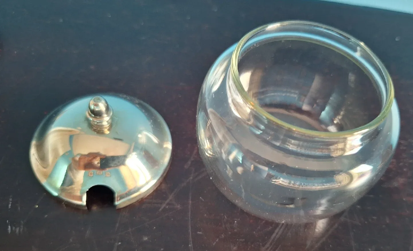 Vintage Silver Plated  Swan Shaped Jam/Sugar Server image indicator(5)