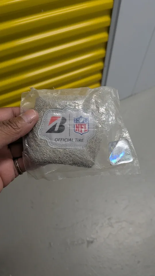 Bridgestone Official Tire NFL Wristband - New