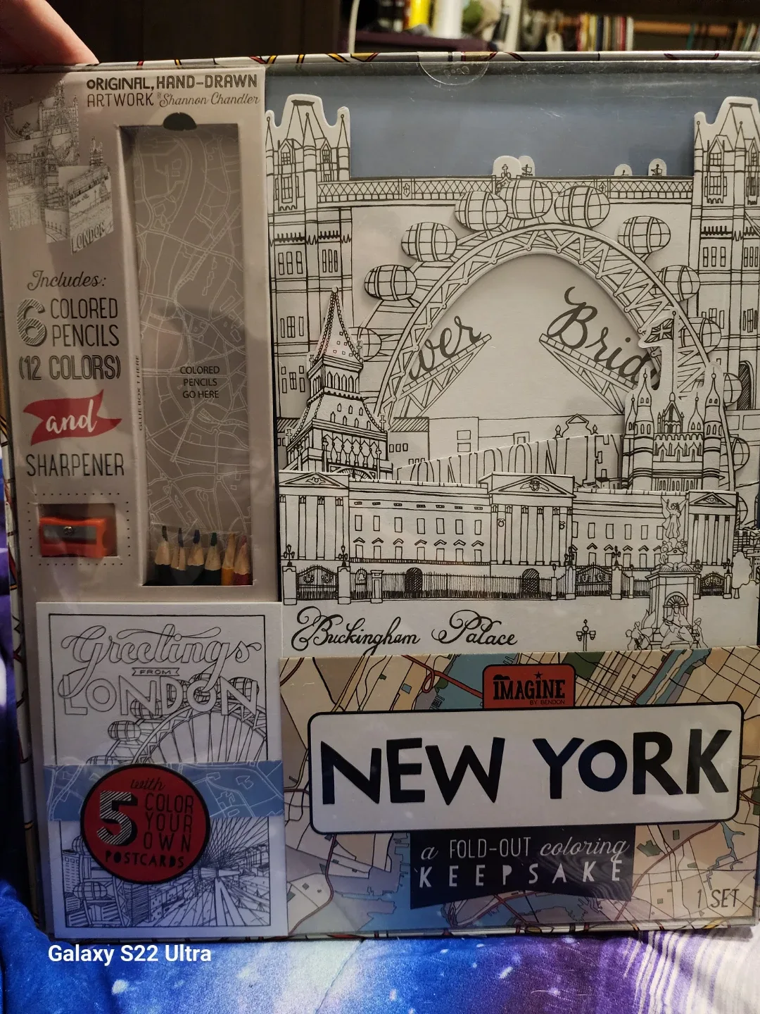 Imagine Bendon London Coloring Keepsake Set image indicator(2)