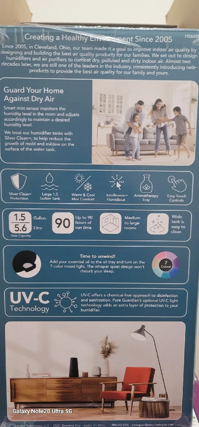 PureGuardian Humidifier