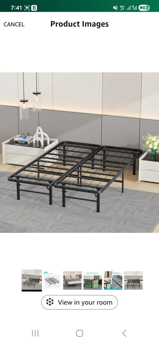 Full Size Metal Bed Frame