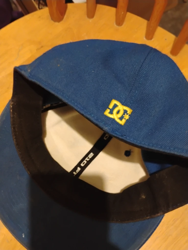 DC Blue Fitted Baseball Cap - photo 2