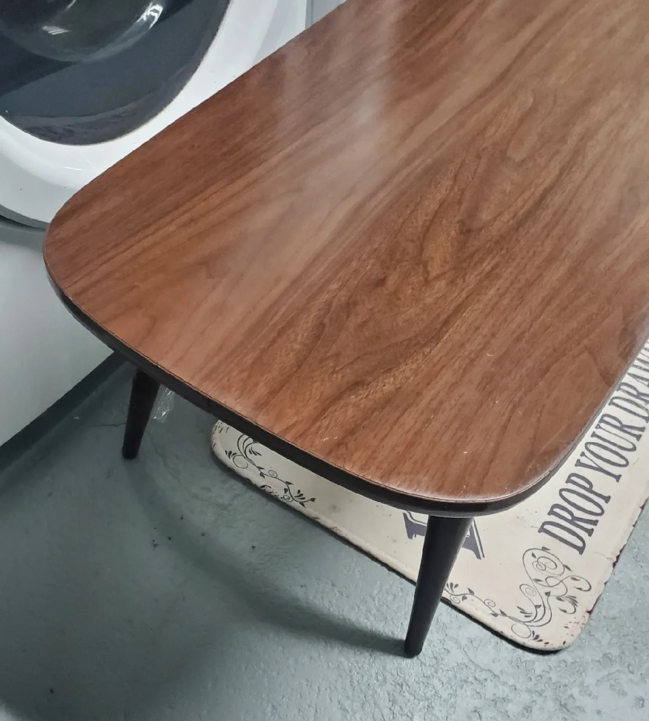 Brown Wood look mcm Coffee Table 47.5"x17.75"x14.75" image indicator(3)