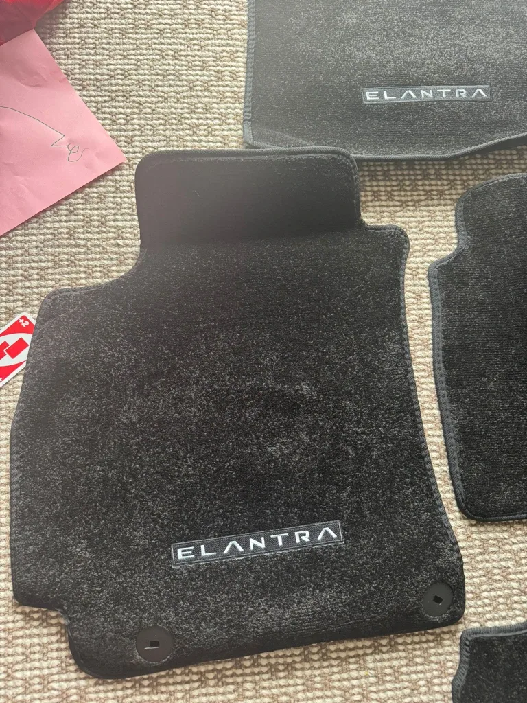 Hyundai Elantra Floor Mats - Black image indicator(2)
