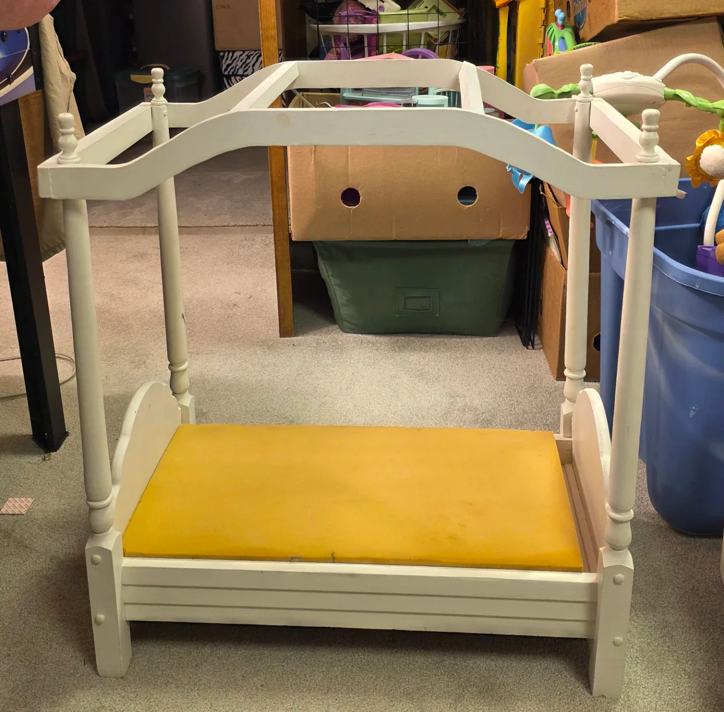 Doll Bed with Canopy - fits American Girl Dolls! image indicator(2)