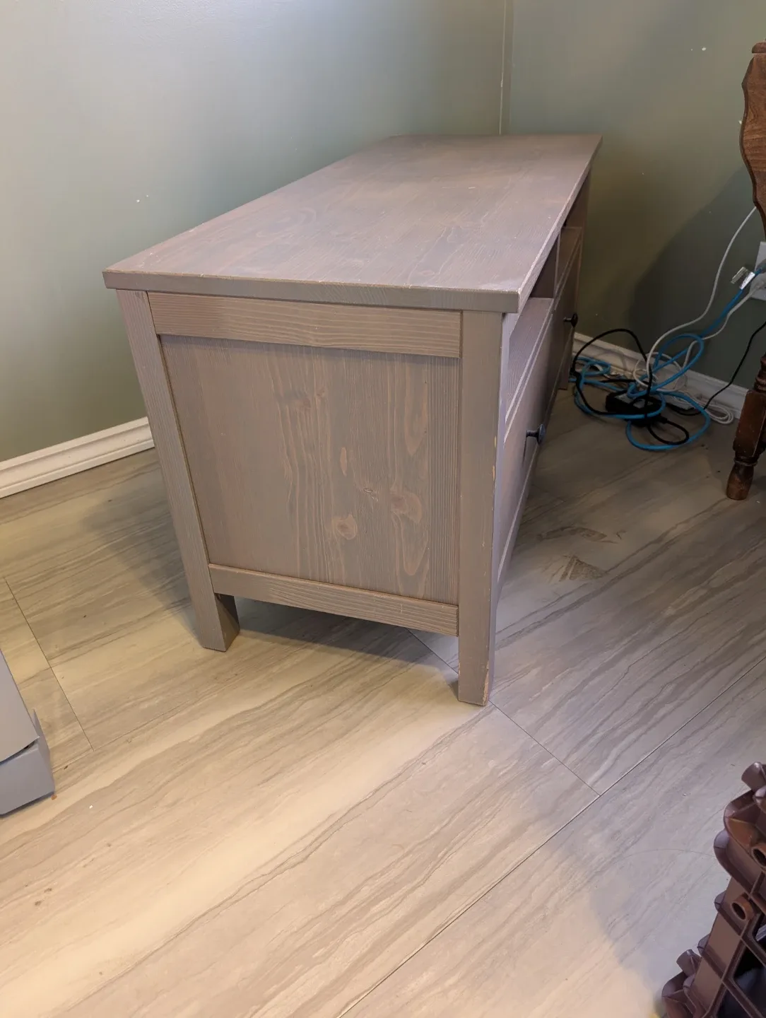 IKEA Hemnes TV Stand - Grey/Brown image indicator(3)