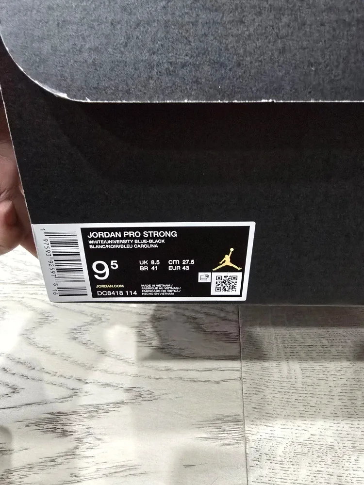 Jordan Pro Strong 'University Blue' Size 9.5 image indicator(4)