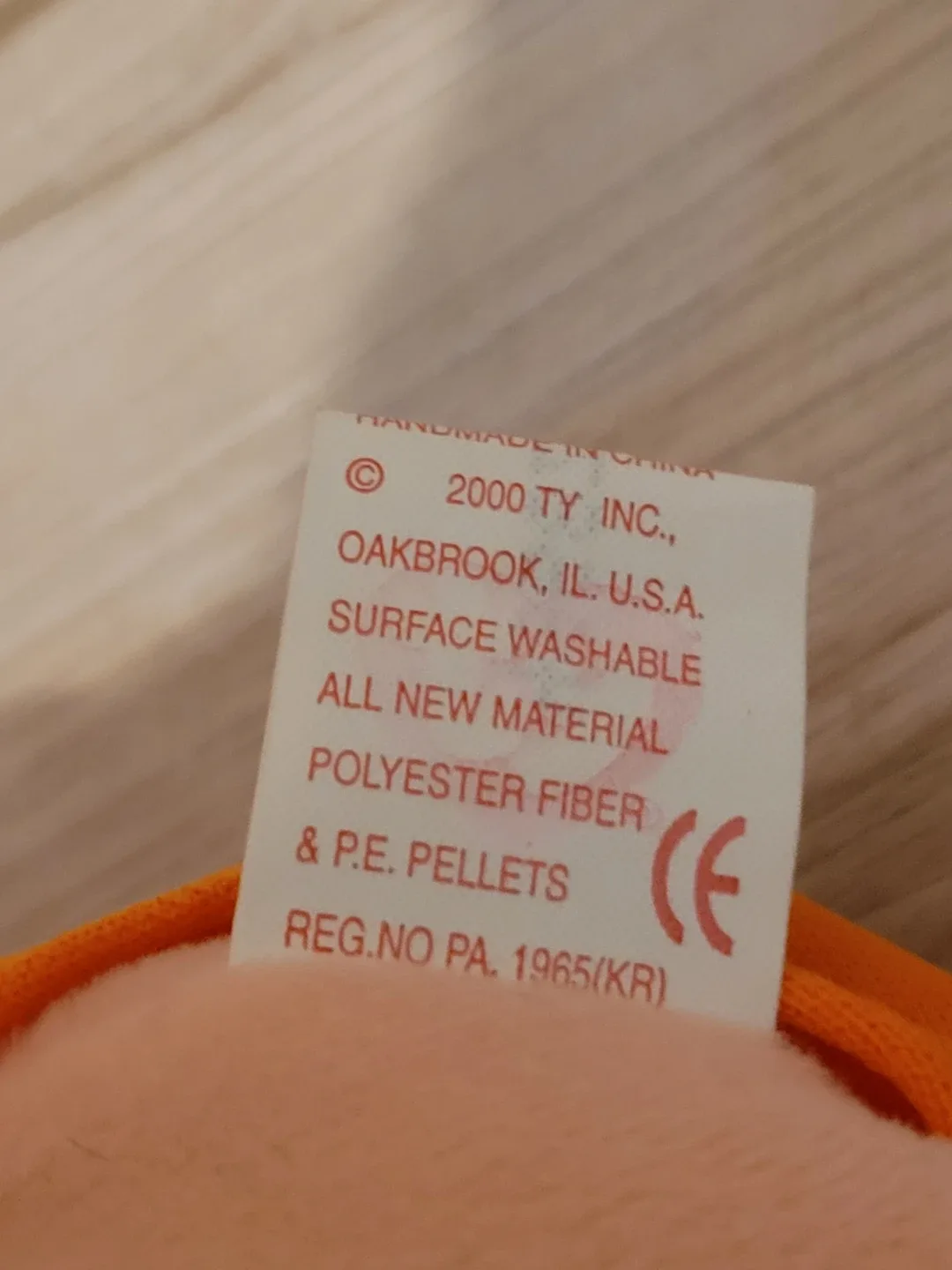 Ty Beanie Kids Doll in Orange Outfit 10" image indicator(8)