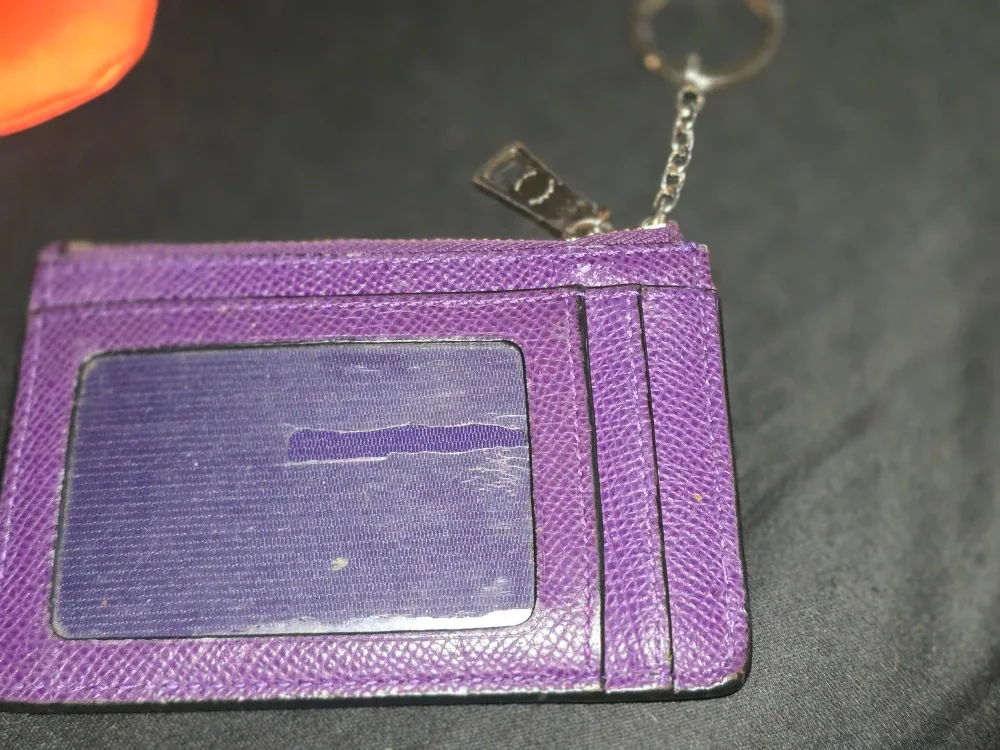 Coach Purple Card Holder image indicator(3)