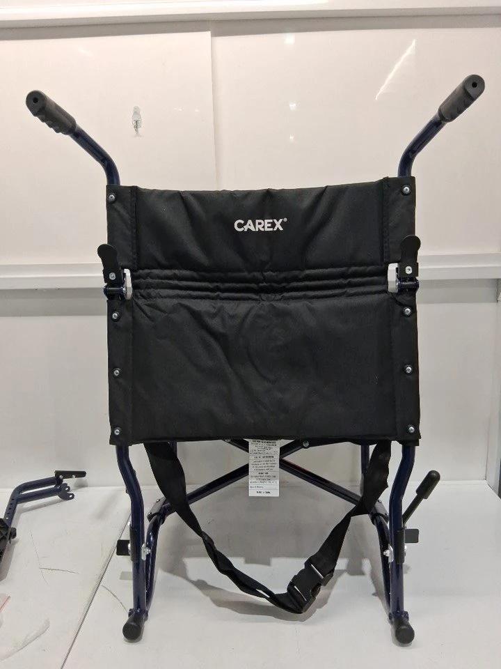 CAREX FOLDABLE TRANSPORT WHEELCHAIR - 300Lbs capacity - photo 5