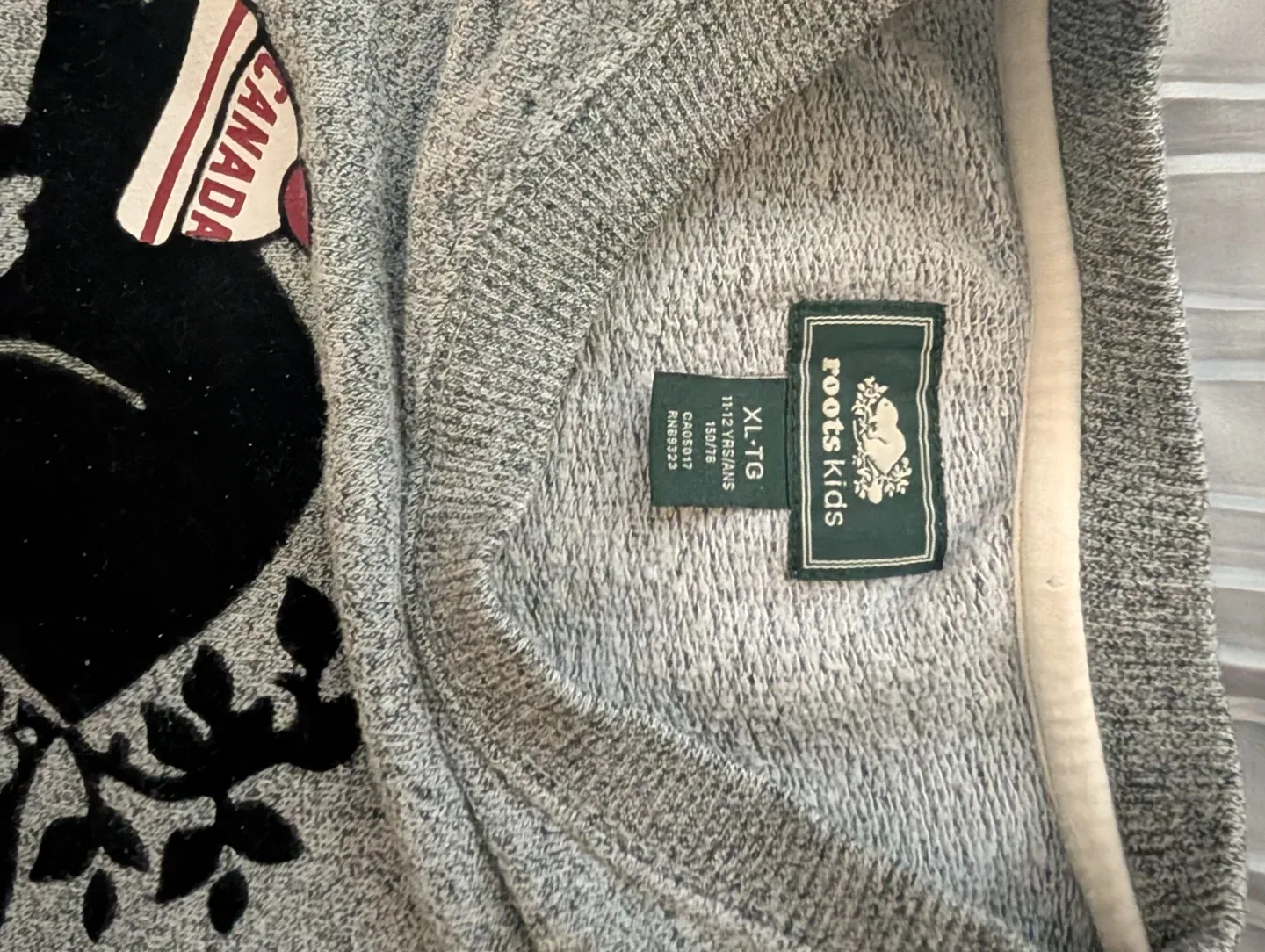 Roots Youth Sweatshirt Size XL 11-12 yrs image indicator(2)