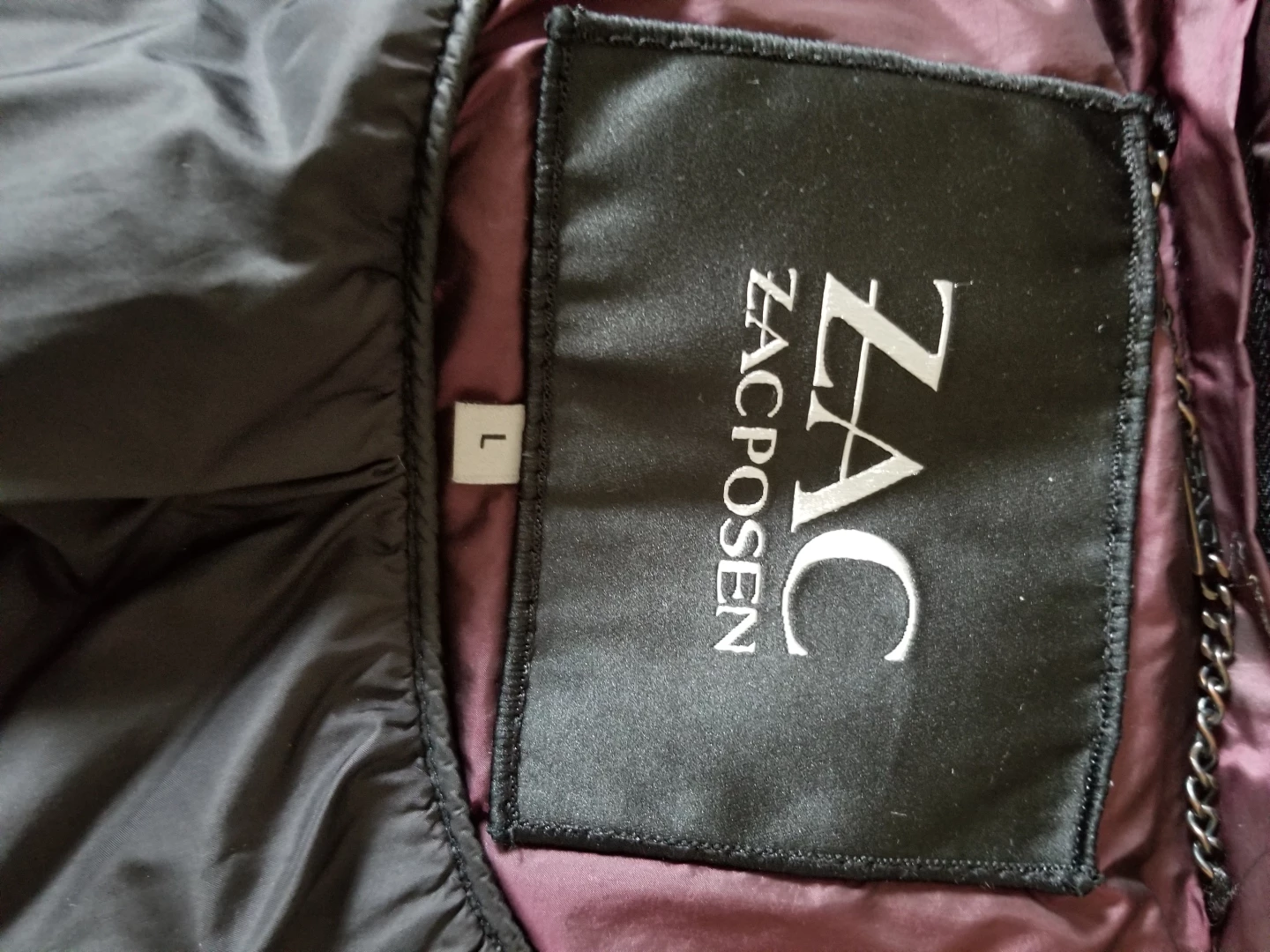 Zac Posen Puffer Jacket - Size Large - photo 5