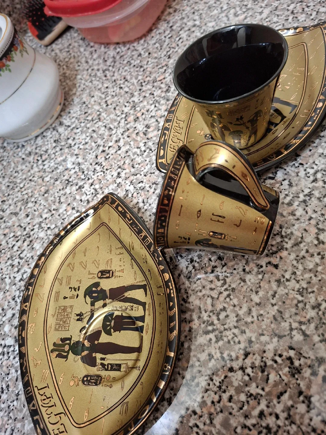 🥕🥕Fati Mahmoud Egypt Limoges Ashtray image indicator(5)