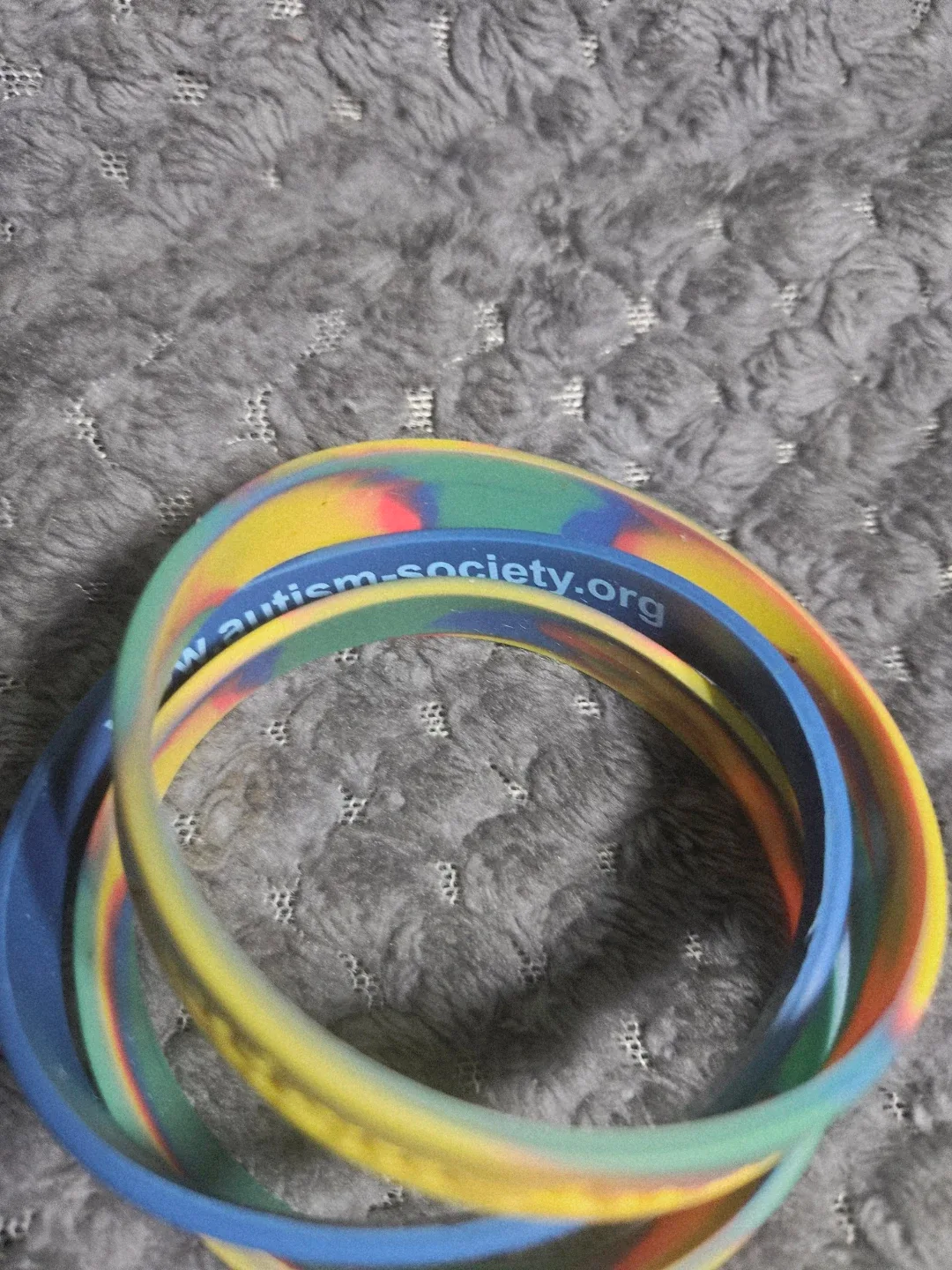 🥕🥕Autism Awareness Rubber Bracelets image indicator(2)