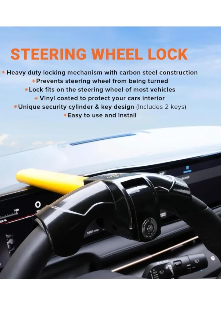 Armor All Steering Wheel Lock - Anti-Theft Device image indicator(3)