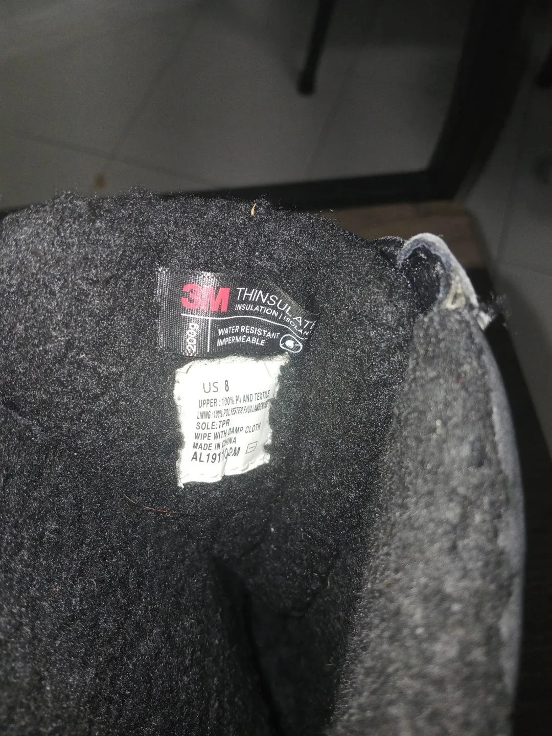 ALEADER Black Winter Snow Boots - US Size 8 image indicator(3)