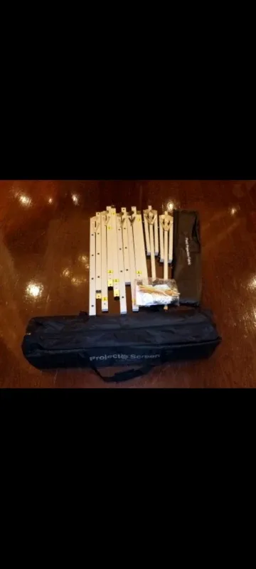 Projector screen 144 in ( by VAPEX D Screen ) like new image indicator(3)