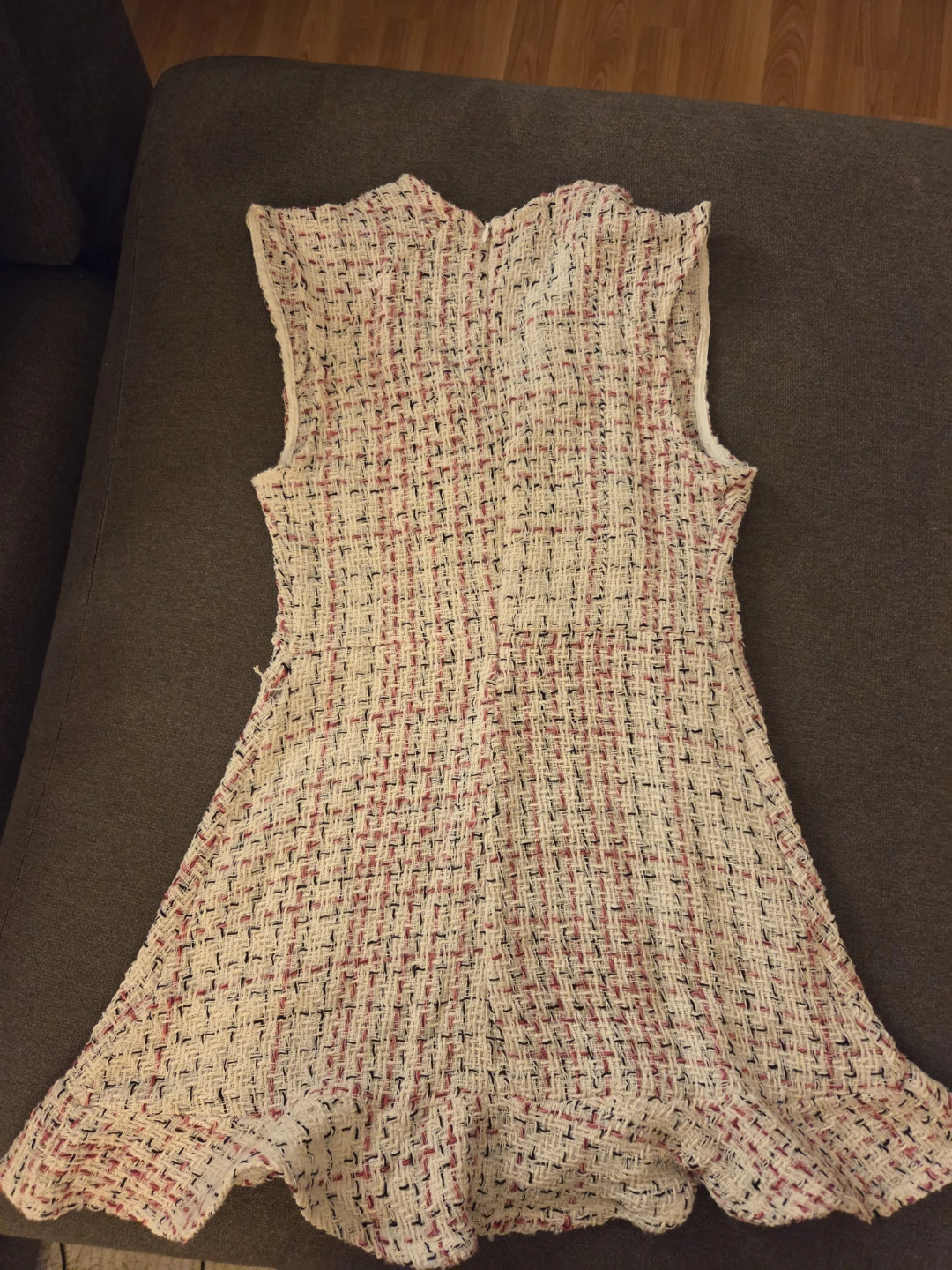 Tweed Sleeveless Mini Dress - photo 2