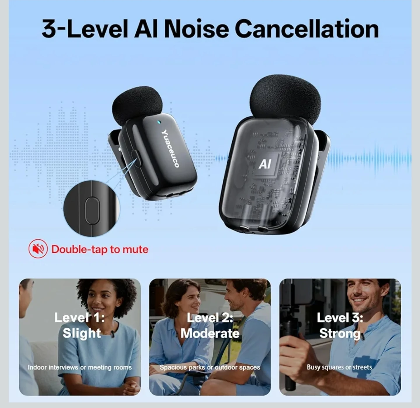 Mini Wireless Lavalier Microphone - photo 3
