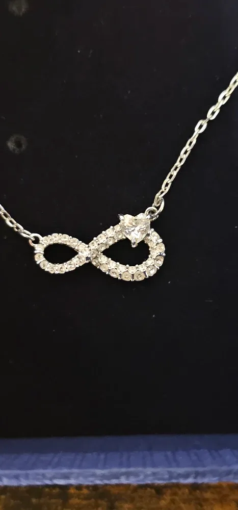 Swarovski Hyperbola Infinity Necklace