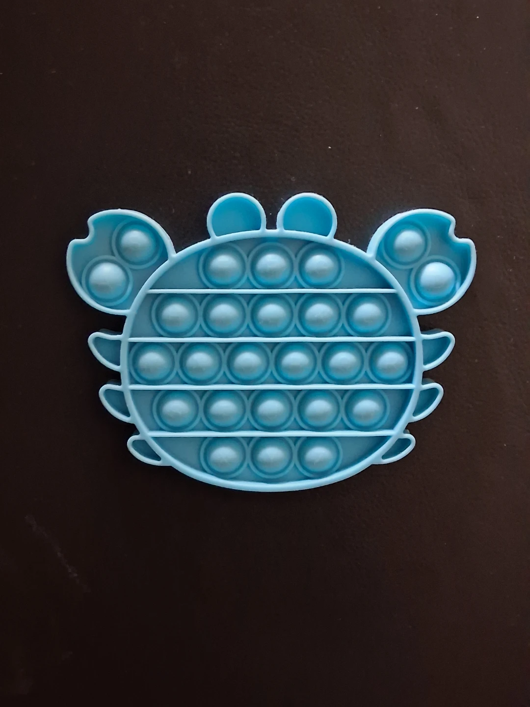 Blue Crab Pop It Fidget Toy
