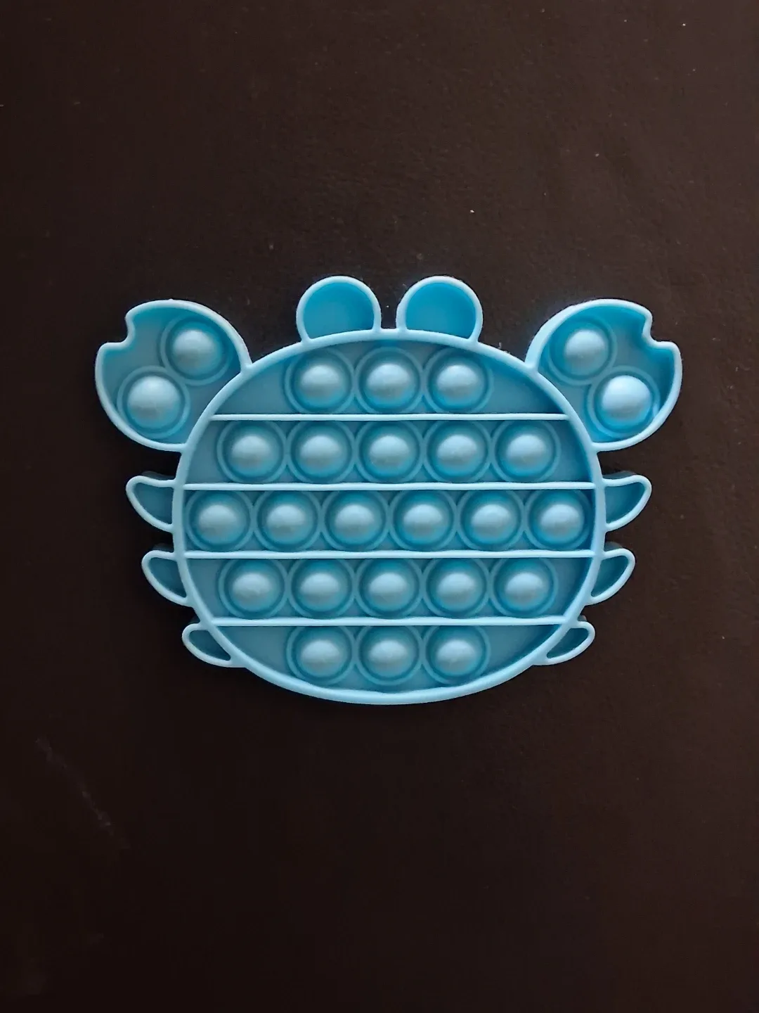 Blue Crab Pop It Fidget Toy