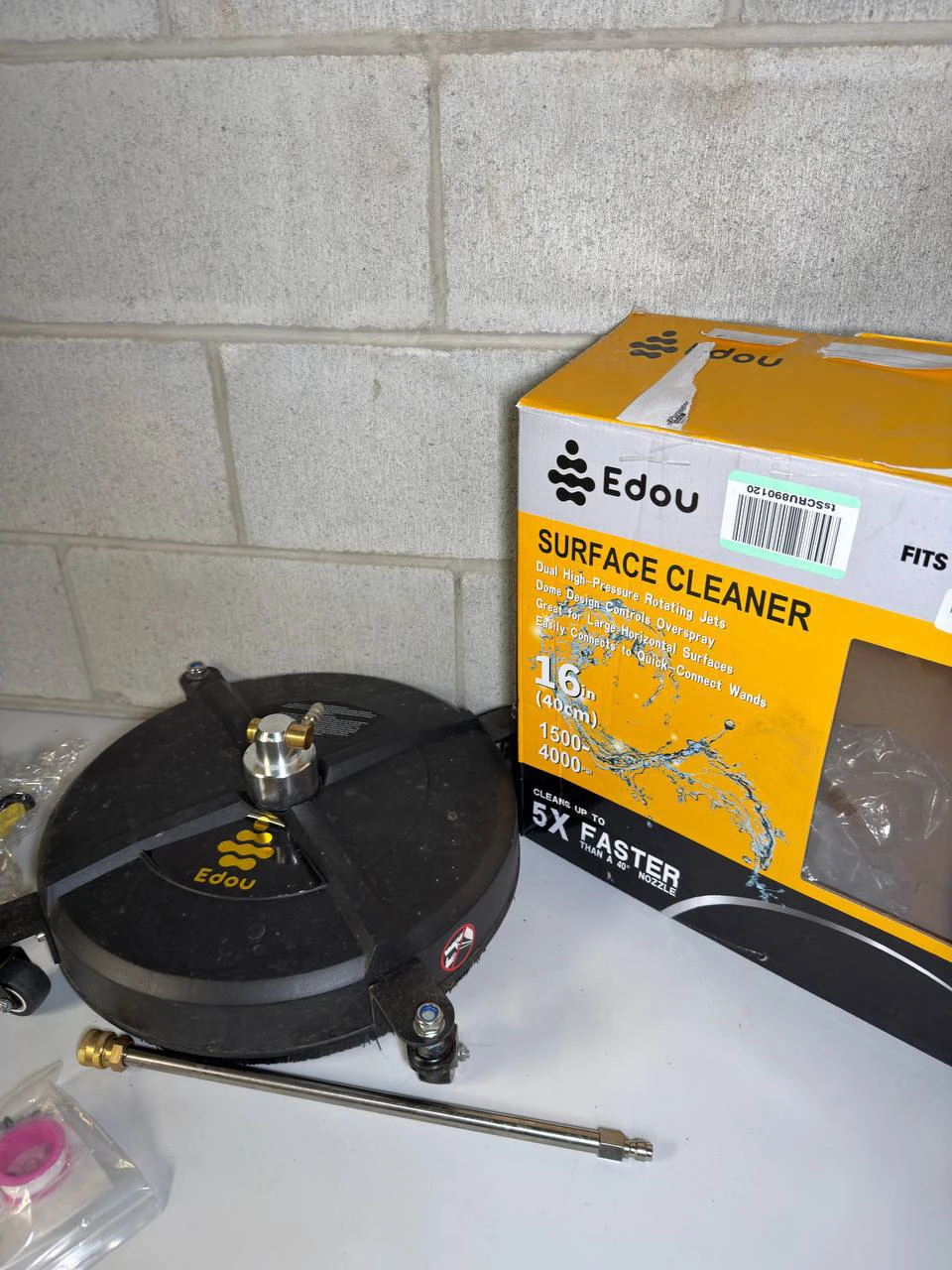 EDOU Direct Pressure Washer Surface Cleaner 15" - photo 5