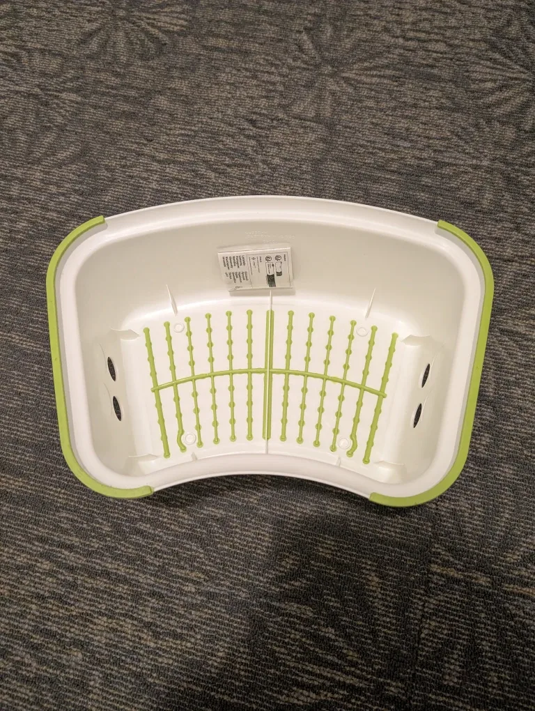 Step Stool - White & Green image indicator(3)