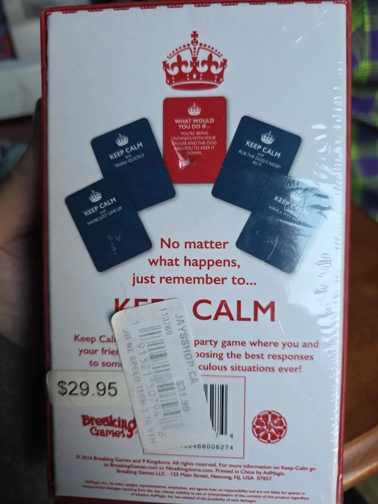 Keep Calm - And Game On - Breaking Games image indicator(2)