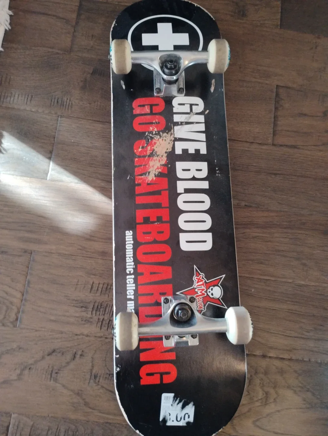 Used Skateboard - Give Blood Go Skateboarding image indicator(2)