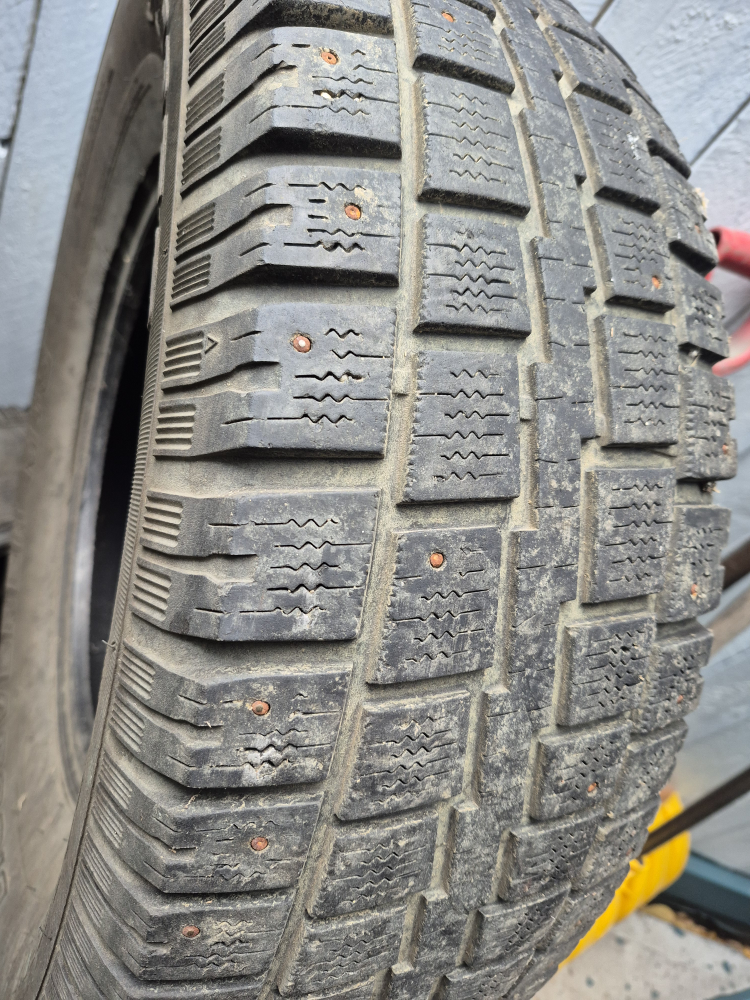 245/75r16 Used Winter Tires - Set of 4 - photo 3