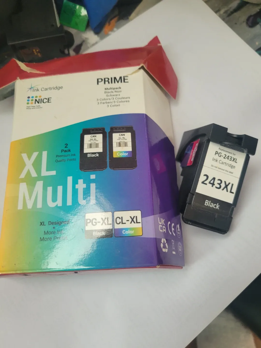 Canon PG-243XL Black Ink Cartridge image indicator(2)