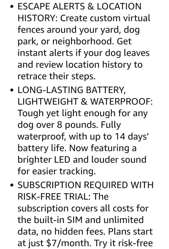 Brand New Tractive Smart Dog GPS tracker image indicator(10)