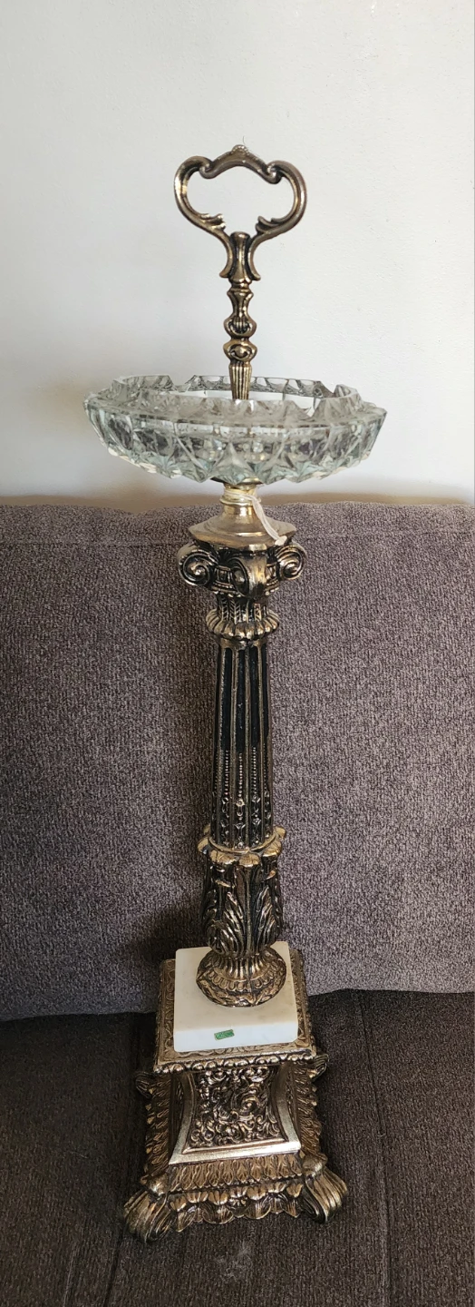 Vintage Standing Ashtray