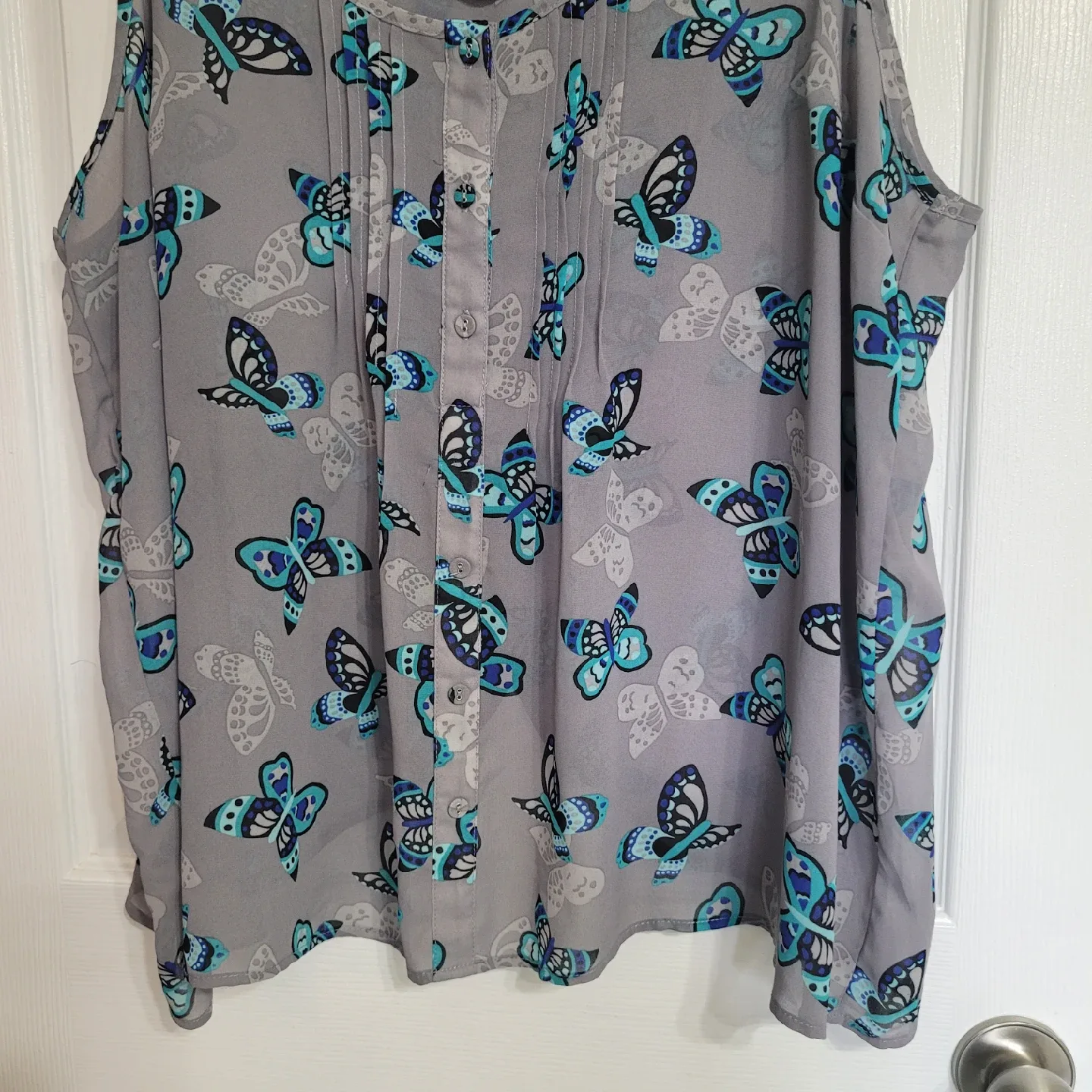 Ladies Size 3X Light Tank Top Blouse image indicator(4)