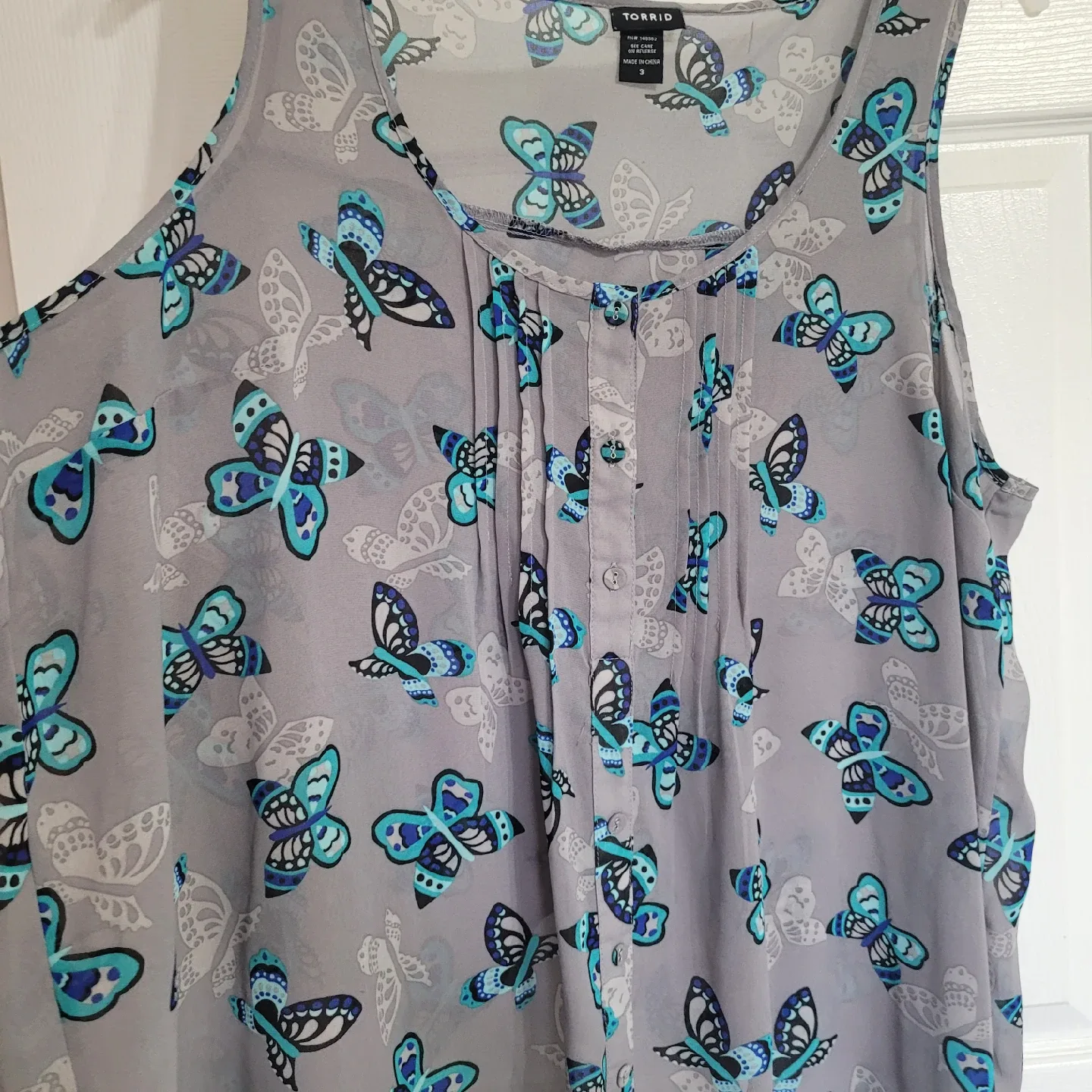 Ladies Size 3X Light Tank Top Blouse image indicator(5)