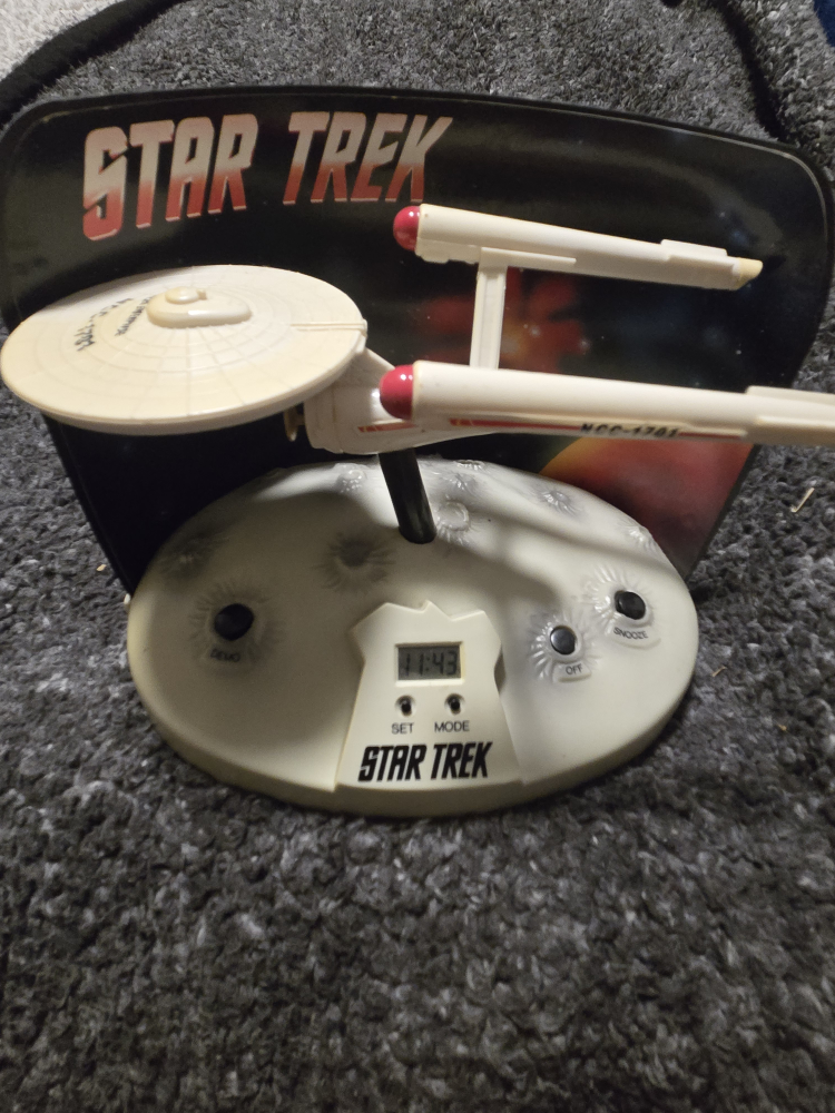 Star Trek Enterprise NCC-1701 Alarm Clock