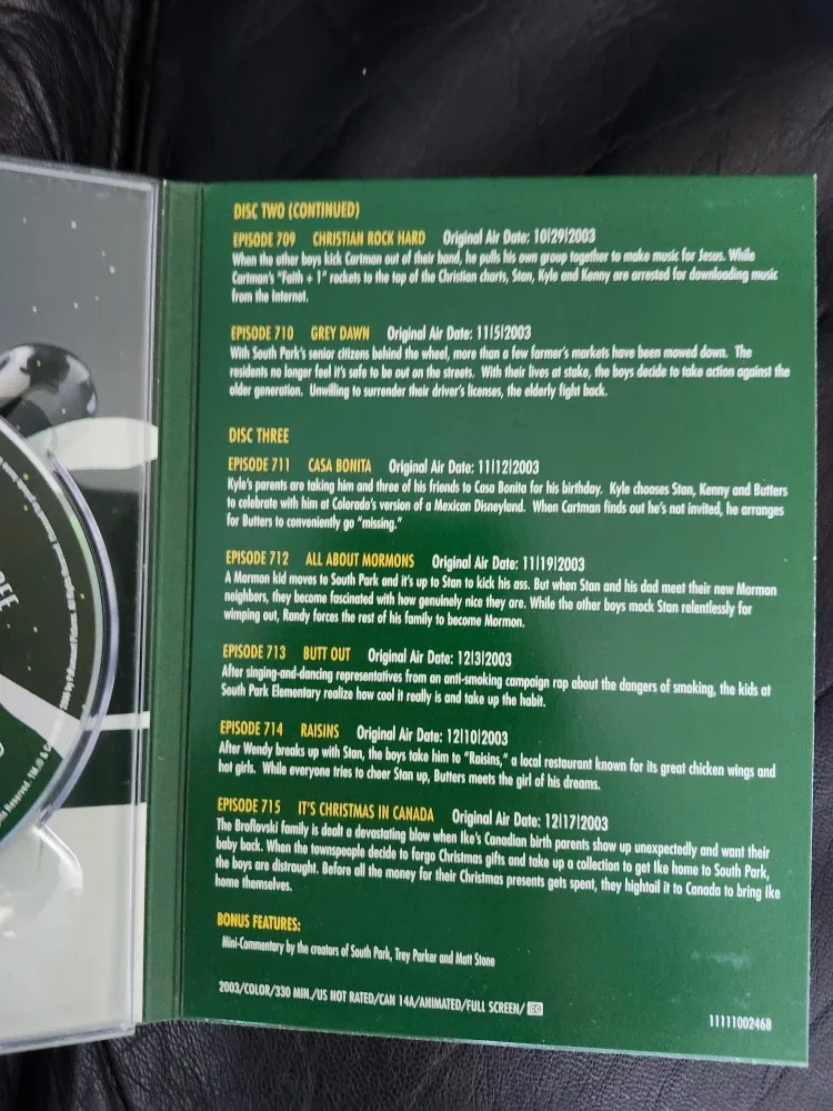 South Park: The Complete Seventh Season  3 DVD Set image indicator(4)